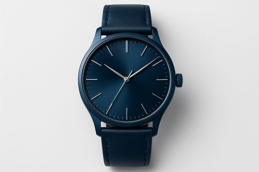 montre bleu